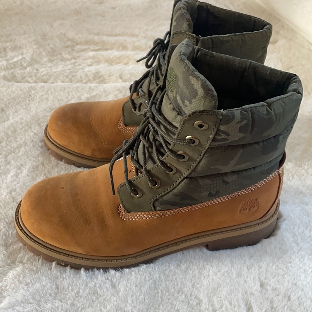 Timberland boots youth size 5 , women’s 6.5